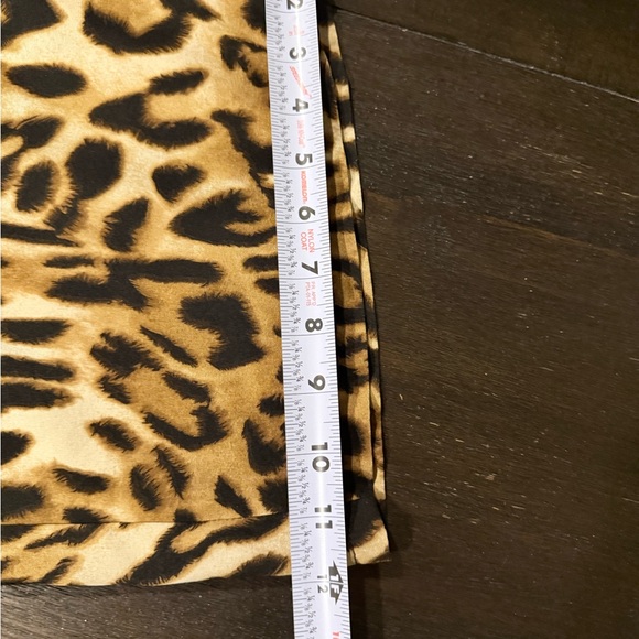 Leopard Print Pants with Red Stripe - Picture 5 of 7